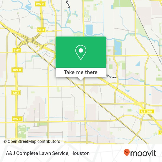 Mapa de A&J Complete Lawn Service