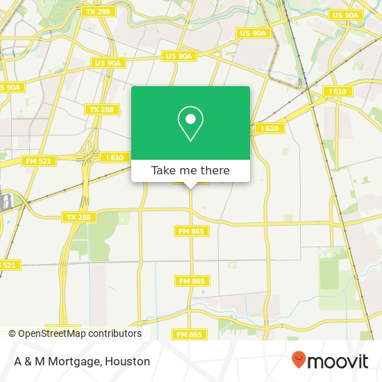 Mapa de A & M Mortgage