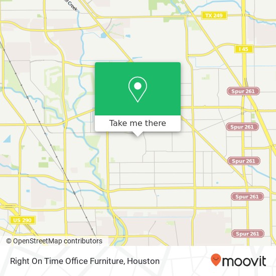 Right On Time Office Furniture map