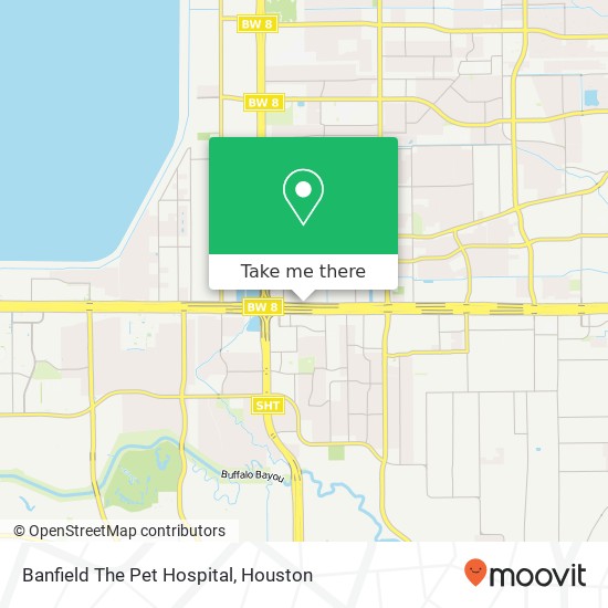 Banfield The Pet Hospital map