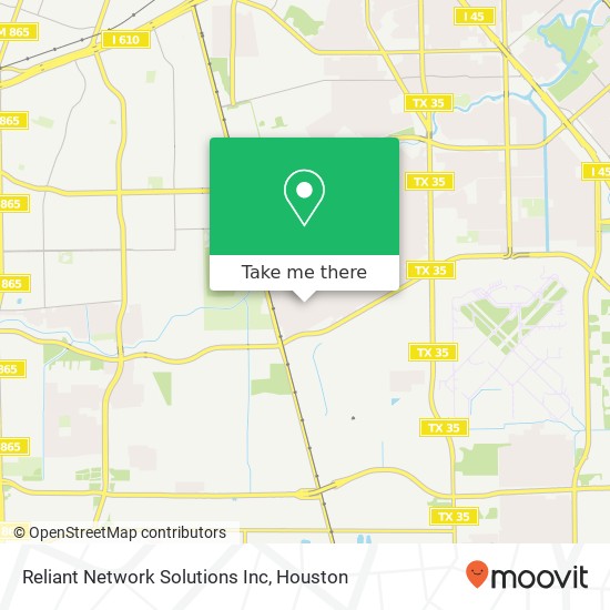 Reliant Network Solutions Inc map