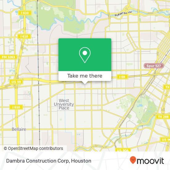 Dambra Construction Corp map