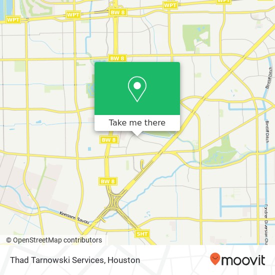 Thad Tarnowski Services map