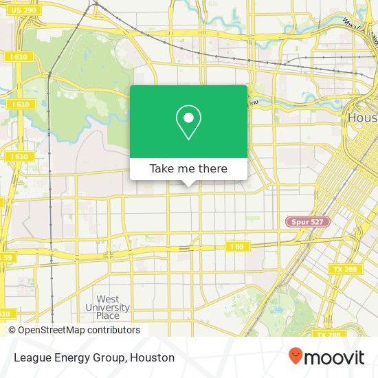 League Energy Group map