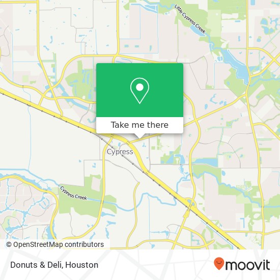 Donuts & Deli map
