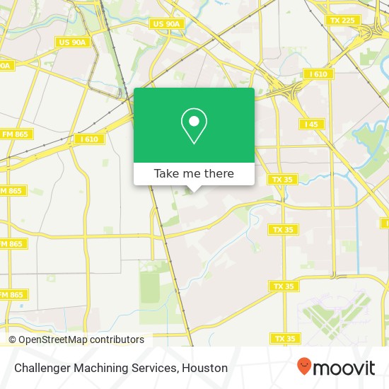 Challenger Machining Services map