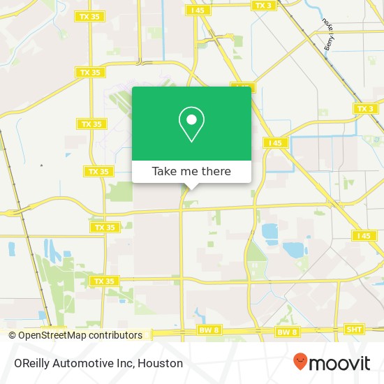 OReilly Automotive Inc map