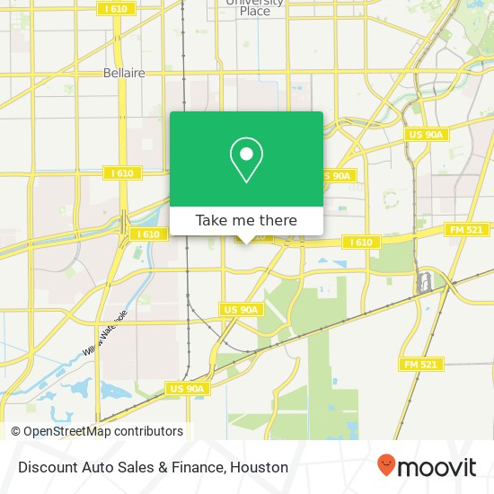 Discount Auto Sales & Finance map