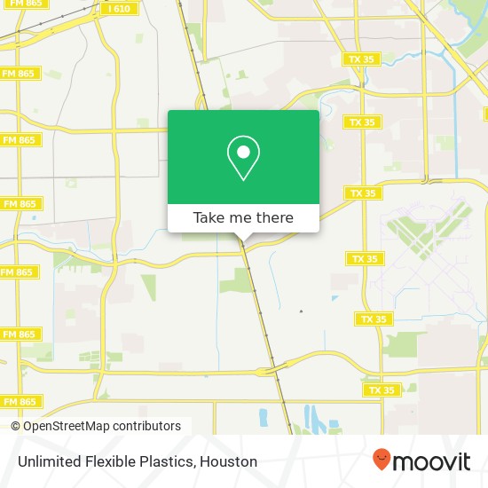 Mapa de Unlimited Flexible Plastics