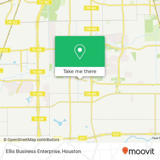 Mapa de Ellis Business Enterprise