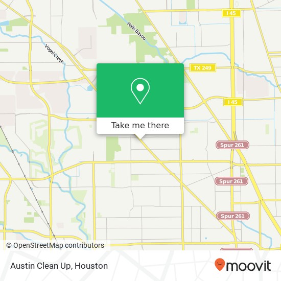 Austin Clean Up map