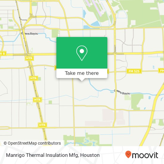 Manrigo Thermal Insulation Mfg map