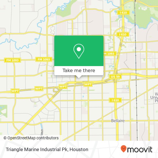 Triangle Marine Industrial Pk map