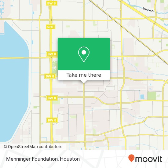 Menninger Foundation map