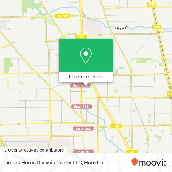 Mapa de Acres Home Dialysis Center LLC