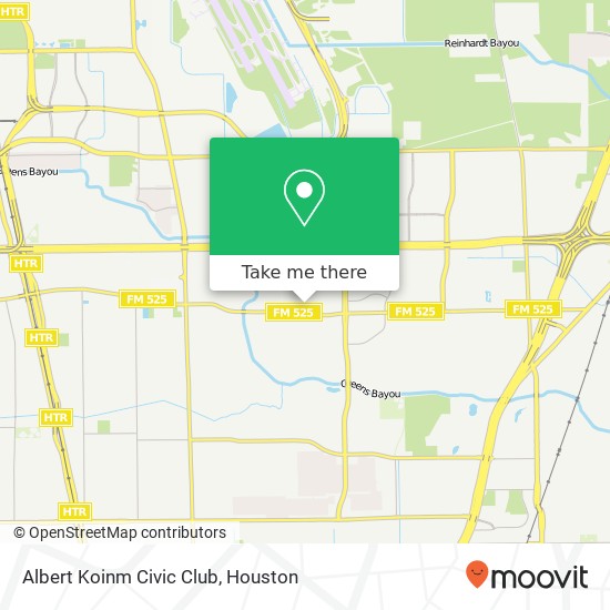 Albert Koinm Civic Club map