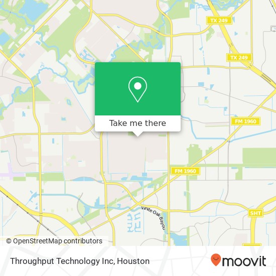 Mapa de Throughput Technology Inc