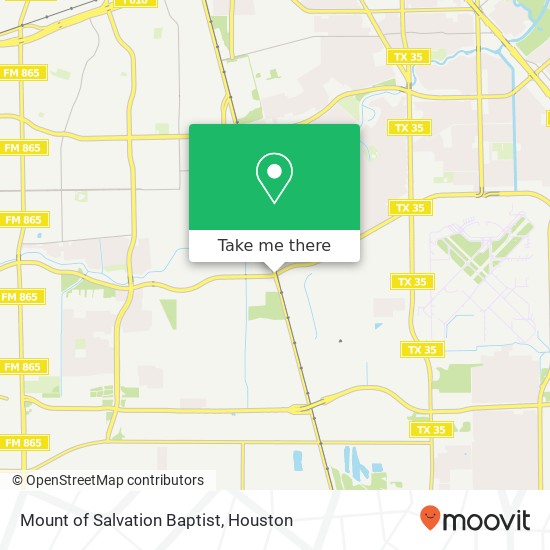 Mount of Salvation Baptist map