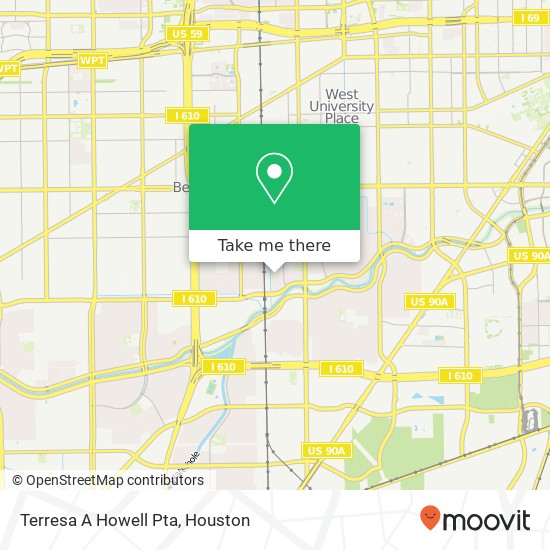 Mapa de Terresa A Howell Pta