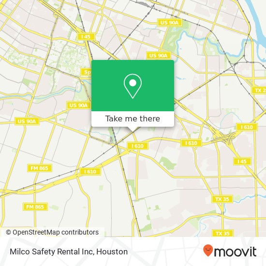 Milco Safety Rental Inc map