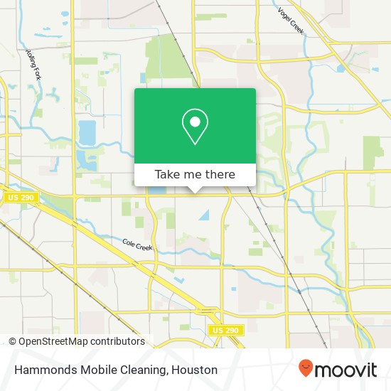 Mapa de Hammonds Mobile Cleaning