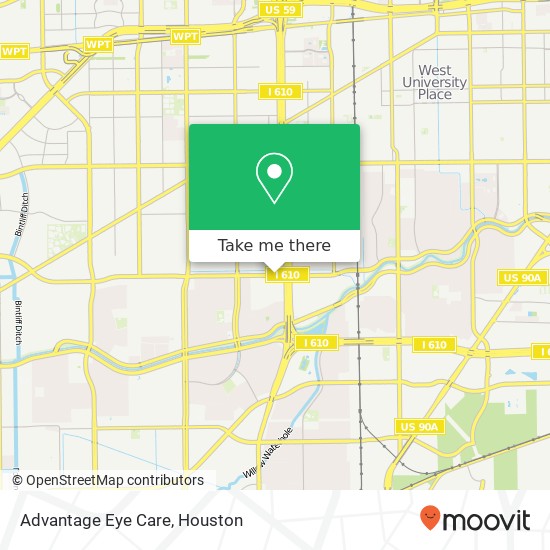 Advantage Eye Care map