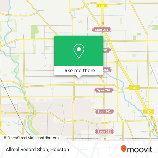 Allreal Record Shop map