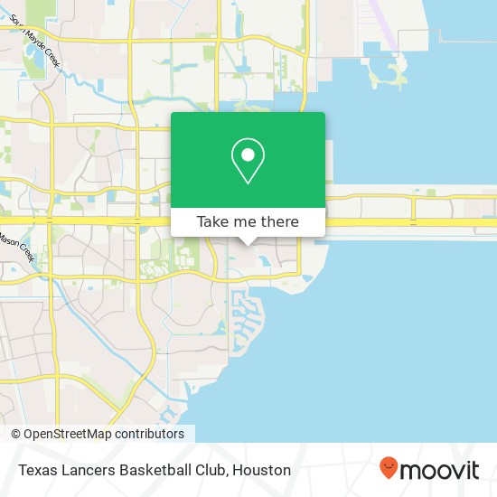 Mapa de Texas Lancers Basketball Club