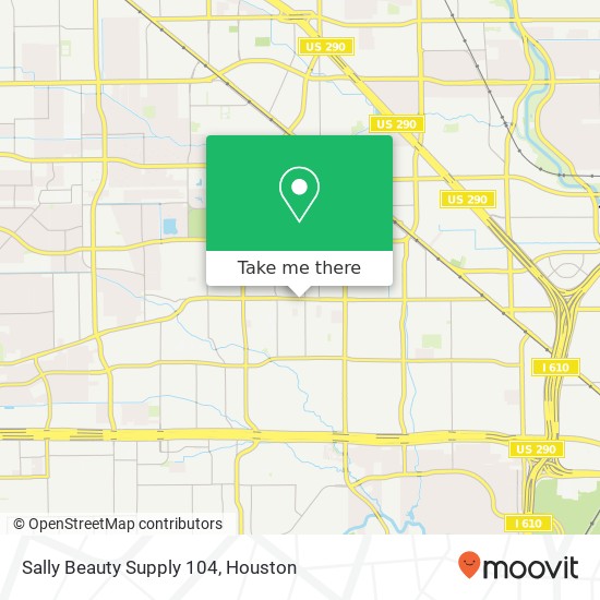 Mapa de Sally Beauty Supply 104