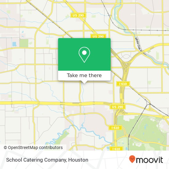 Mapa de School Catering Company