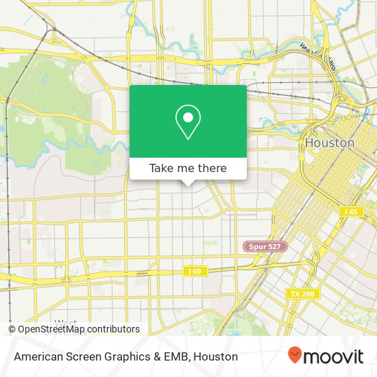 Mapa de American Screen Graphics & EMB