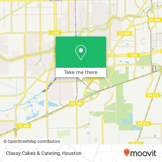 Classy Cakes & Catering map