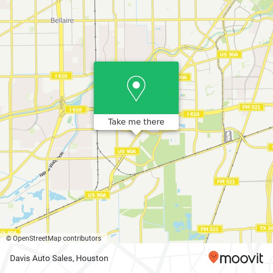 Davis Auto Sales map