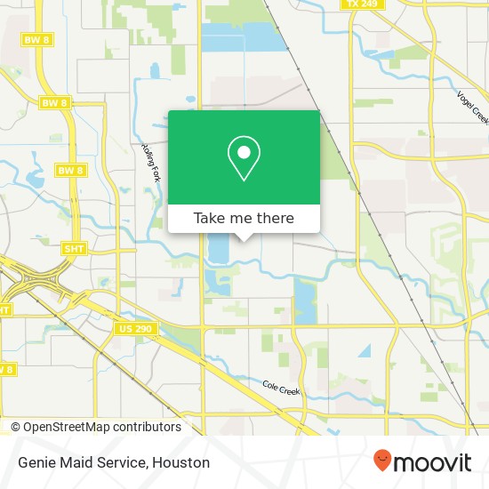 Genie Maid Service map