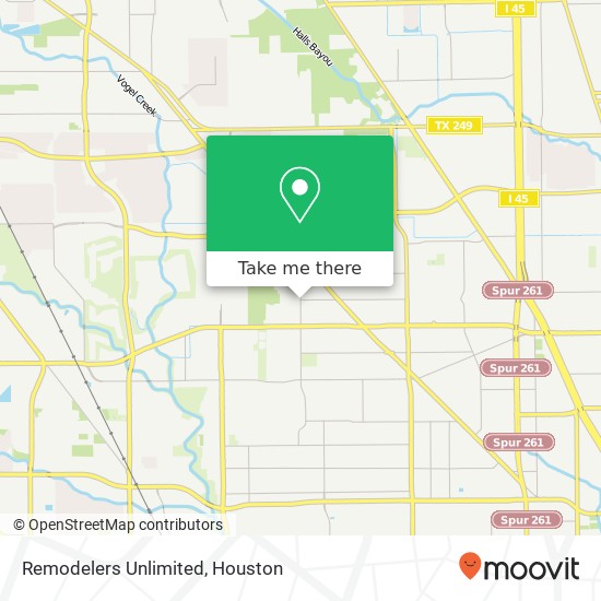 Mapa de Remodelers Unlimited