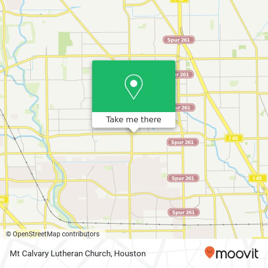 Mapa de Mt Calvary Lutheran Church