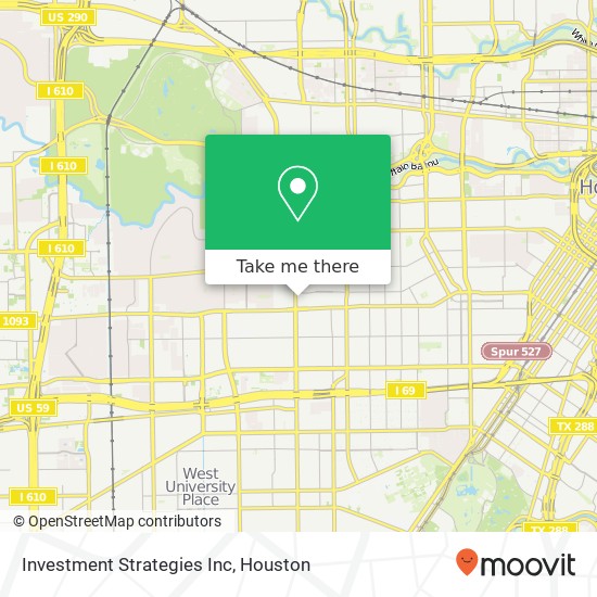 Mapa de Investment Strategies Inc