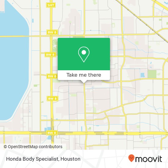 Honda Body Specialist map