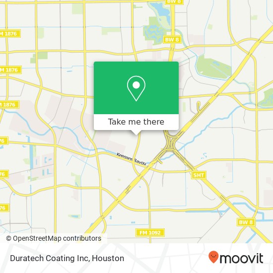 Duratech Coating Inc map