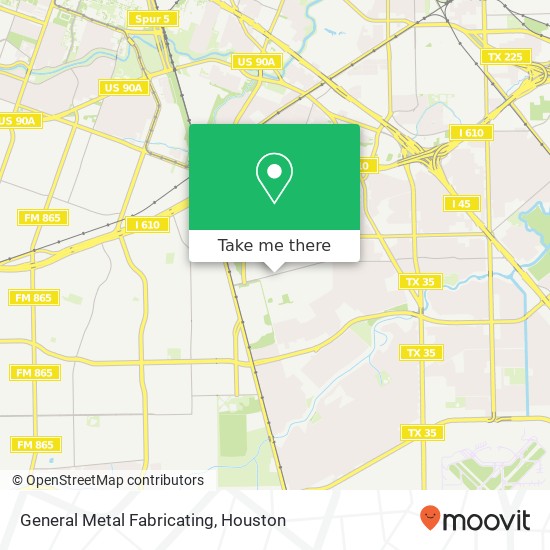 General Metal Fabricating map
