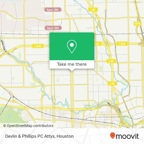 Devlin & Phillips PC Attys map