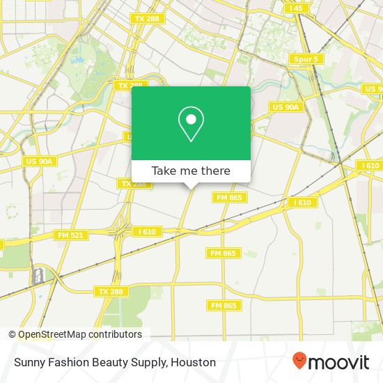 Mapa de Sunny Fashion Beauty Supply