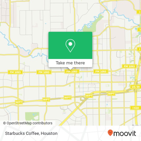 Starbucks Coffee map