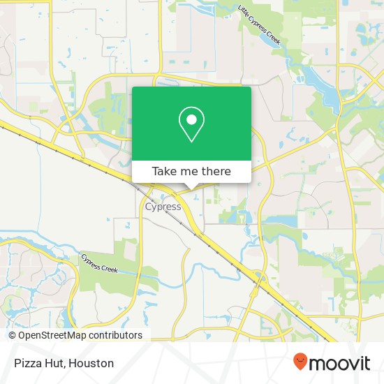 Pizza Hut map