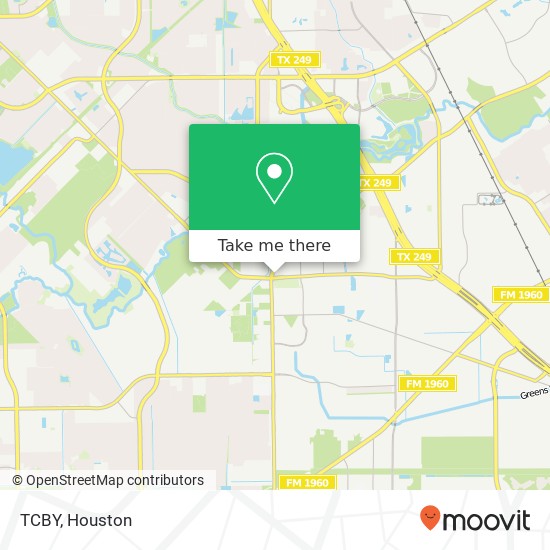 TCBY map