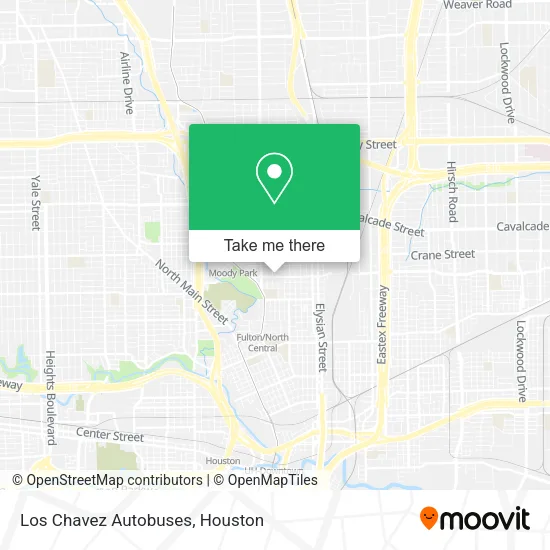 Mapa de Los Chavez Autobuses