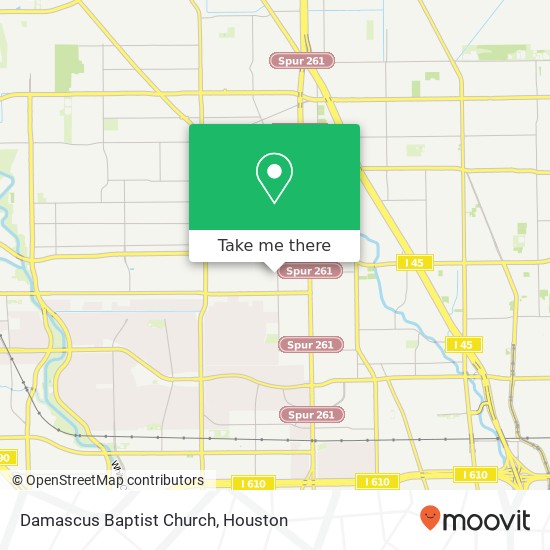 Mapa de Damascus Baptist Church