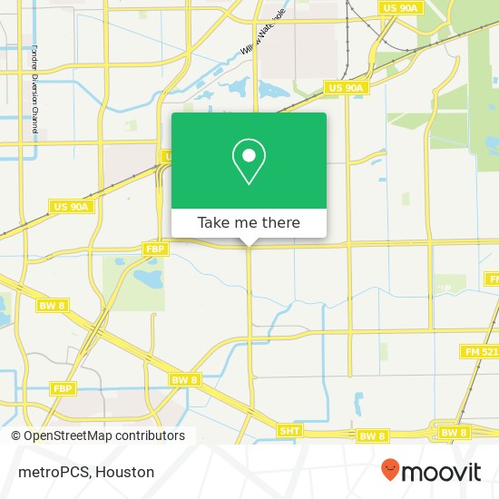 metroPCS map