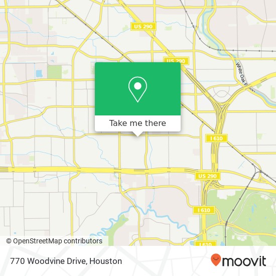 Mapa de 770 Woodvine Drive