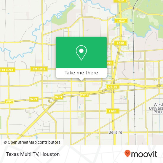 Texas Multi TV map